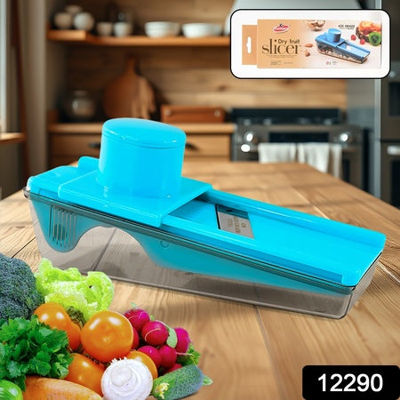 2-in-1 Multipurpose Vegetable Dry Fruit Slicer (1 Pc)