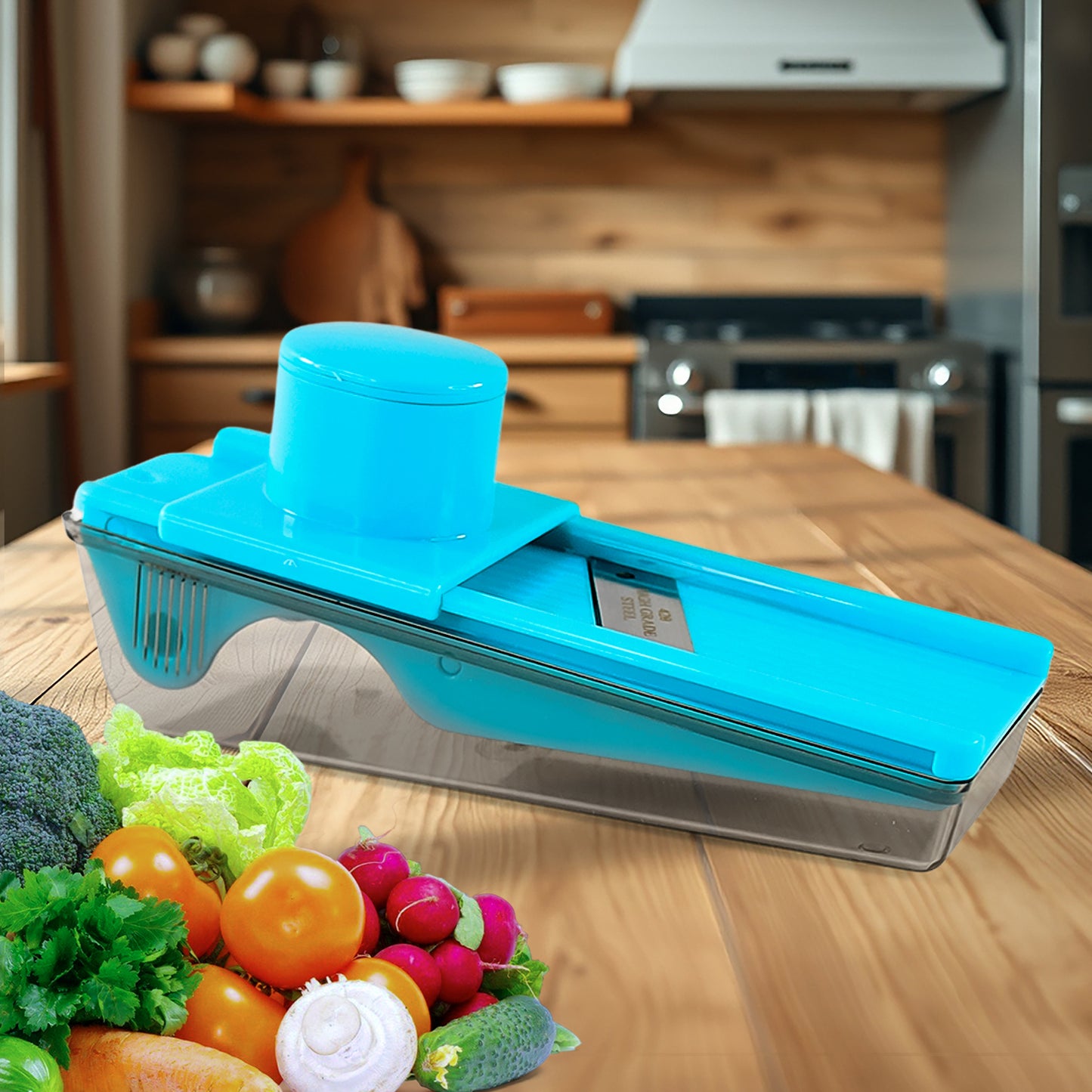 2-in-1 Multipurpose Vegetable Dry Fruit Slicer (1 Pc)