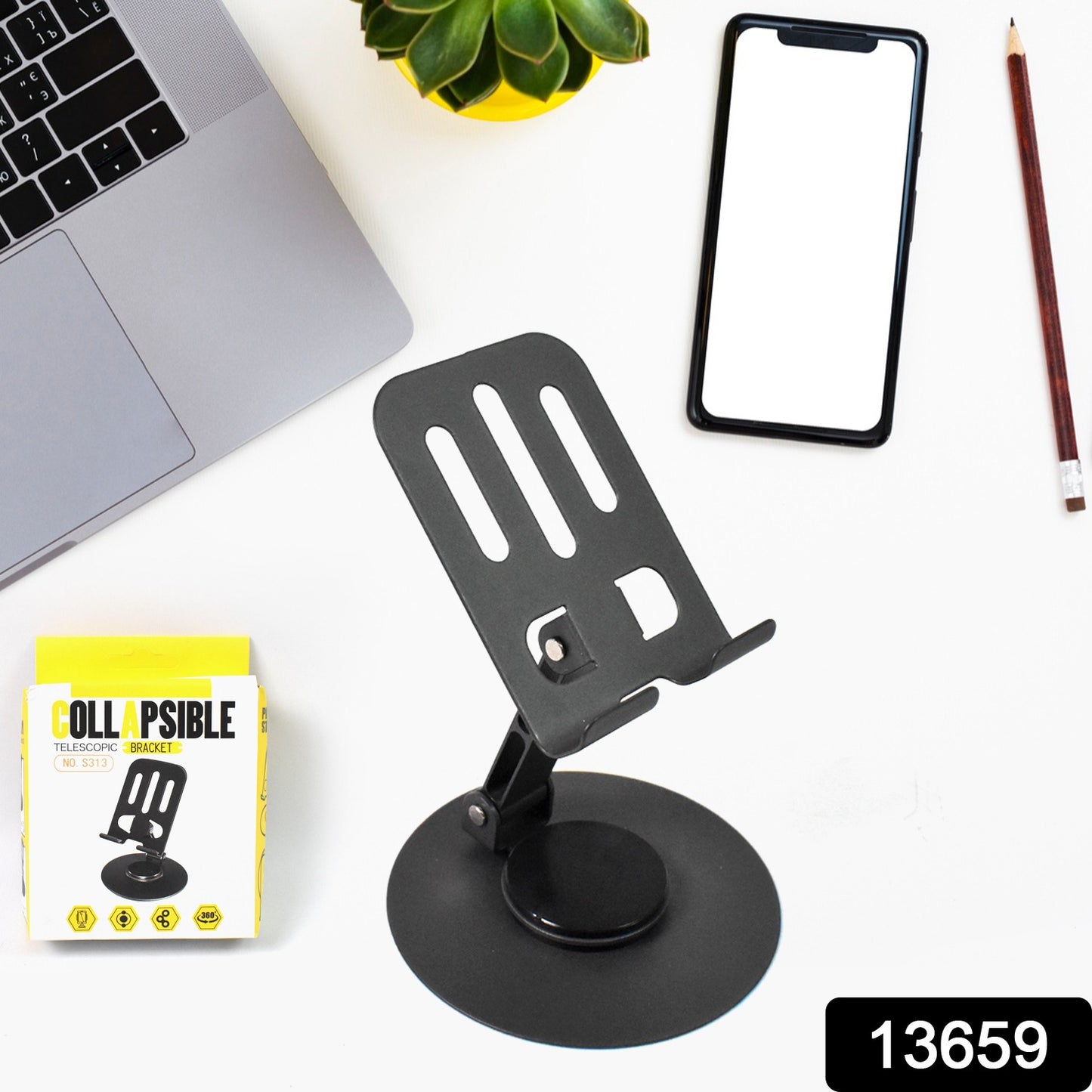 Mobile Stand Foldable 360 Rotatable Mobile Stand (1 Pc)