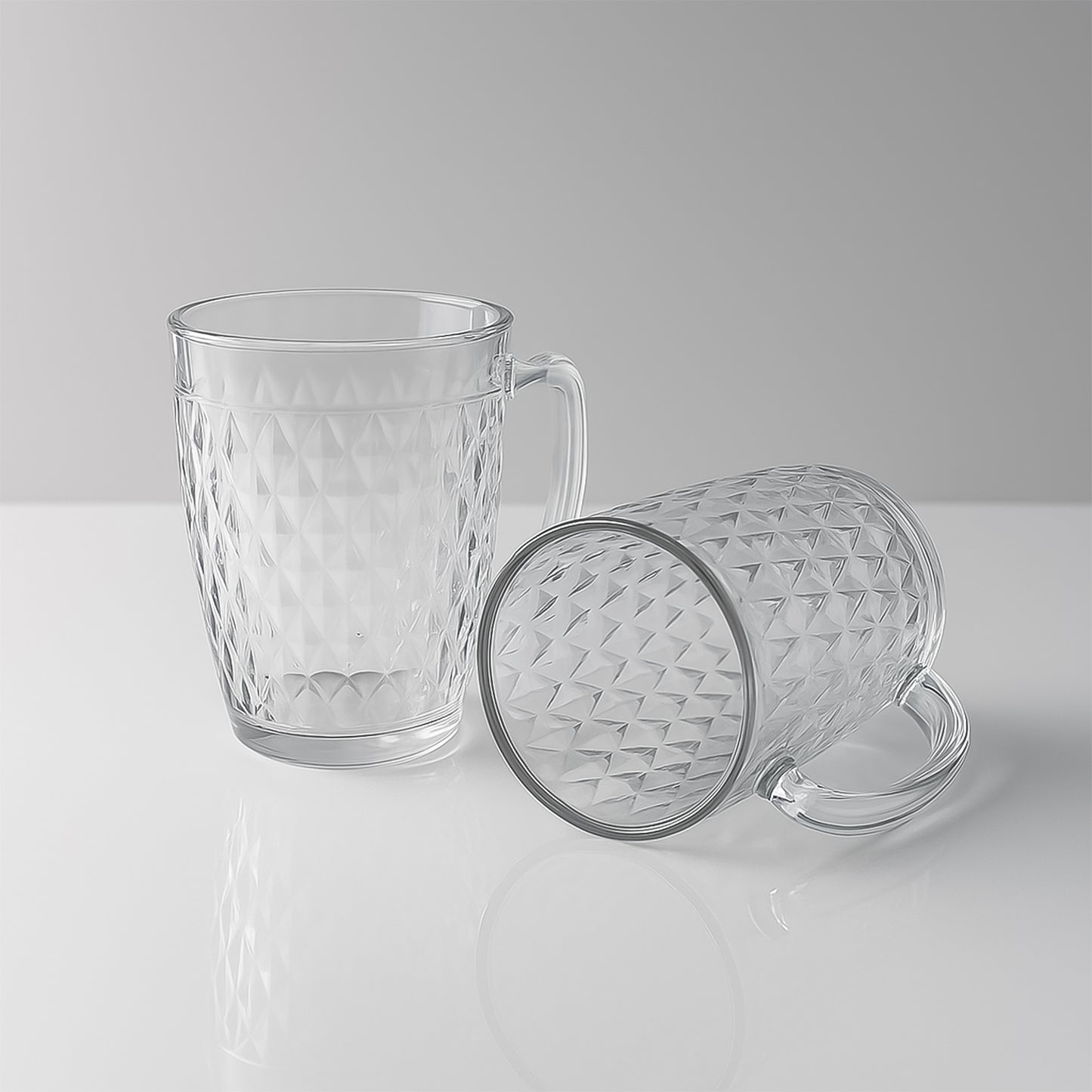 Apex Mocktail Mug Glass (2 Pc Set 400 Ml)