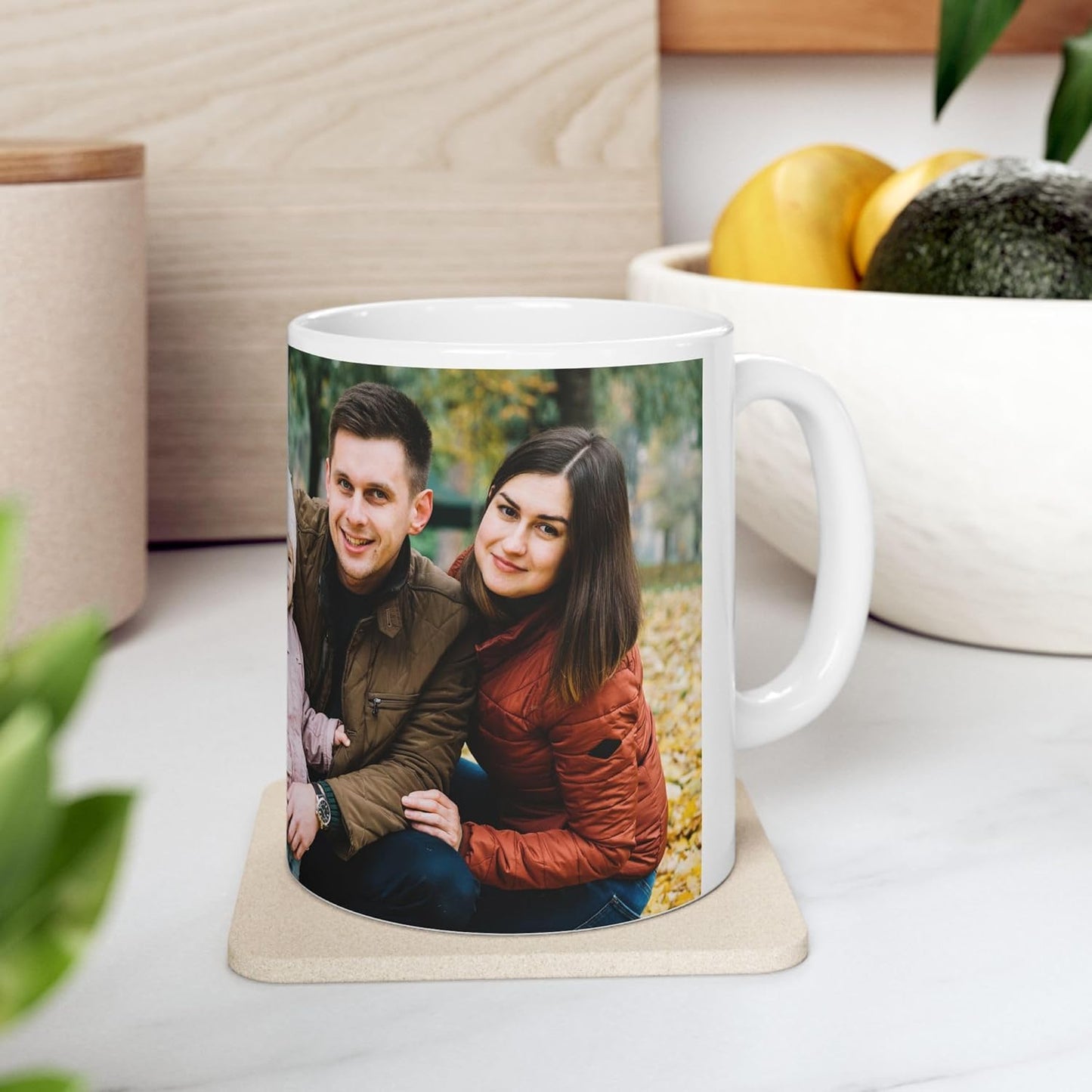 Coffee Mug with Keychain – Personalized for You