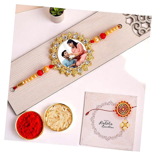 Personalised Rakhi with Name/Photo – Celebrate Raksha Bandhan with a Special Touch