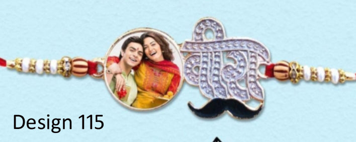 Personalised Rakhi with Name/Photo – Celebrate Raksha Bandhan with a Special Touch