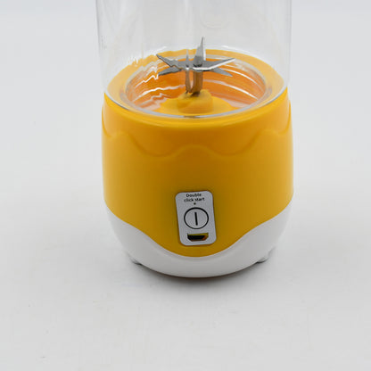2260a Portable Electric Usb Juice Maker 6 Blade Blender Grinder Mixer Personal Size Usb Rechargeable Mini Juicer For Smoothies And Shakes With Juicer Cup - 400ml